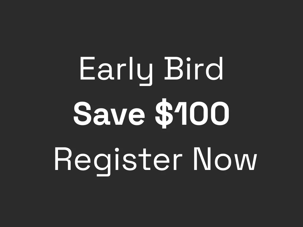 Early Bird Ends Friday, May 16